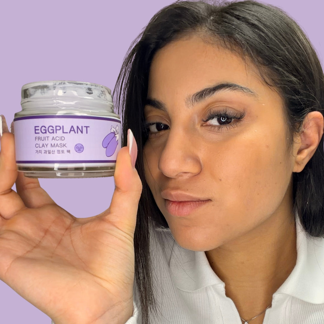 Aubéra® | Maschera viso con estratto di melanzana