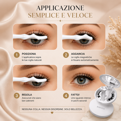 Ciglia Magnetiche Effetto Naturale