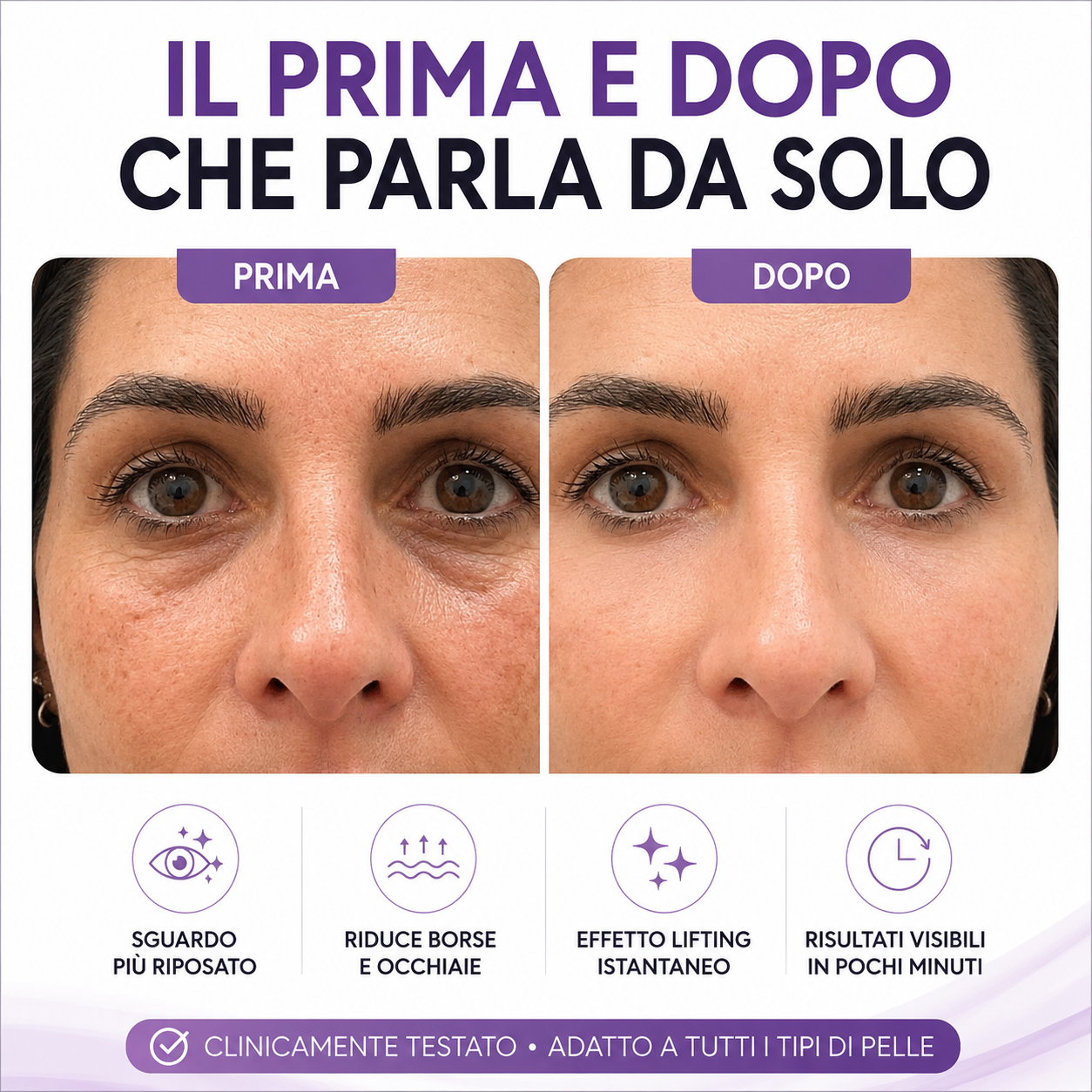 Gel Contorno Occhi Istantaneo al Collagene