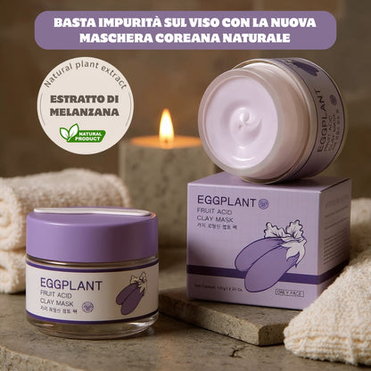 Aubéra® | Maschera viso con estratto di melanzana